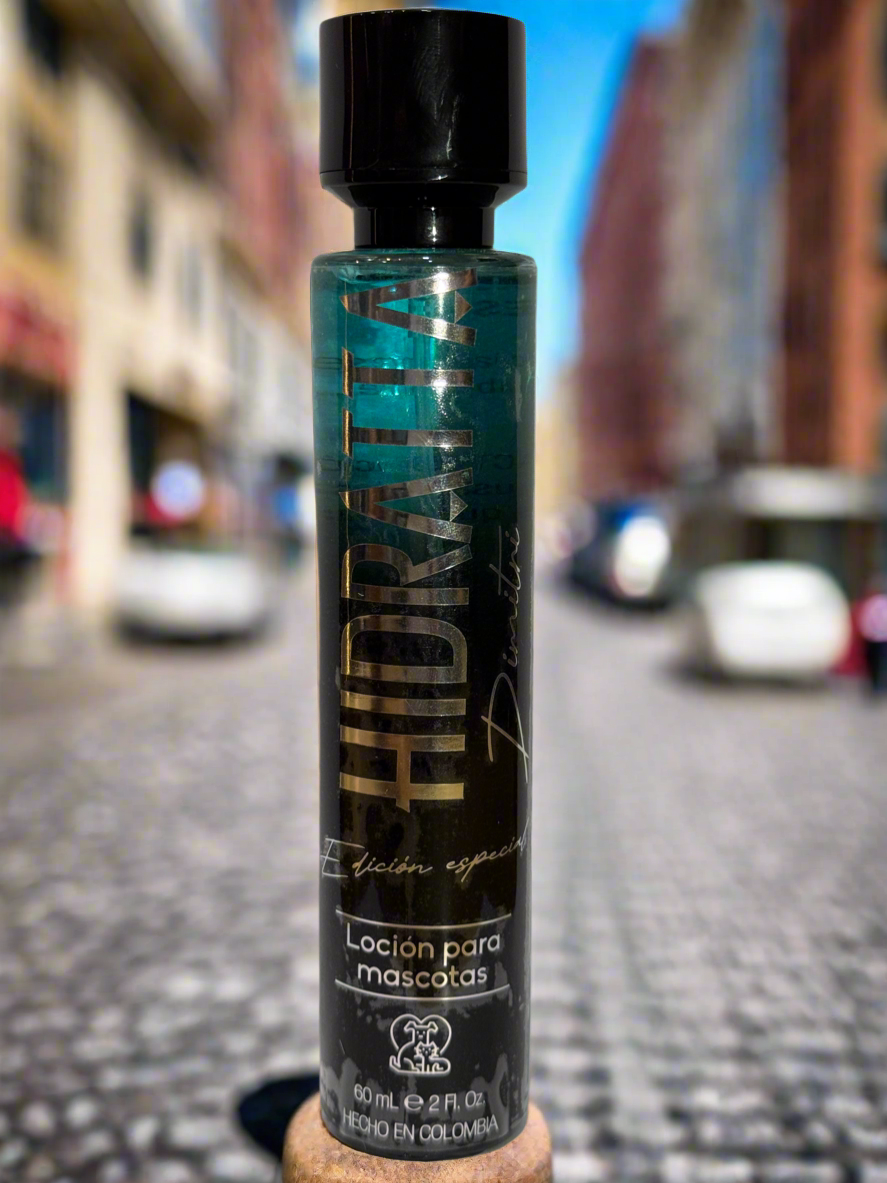 Loción DIMITRI - Aroma premium para tu peludo. EDICIÓN LIMITADA